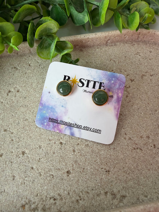 Classic Gemstone Studs
