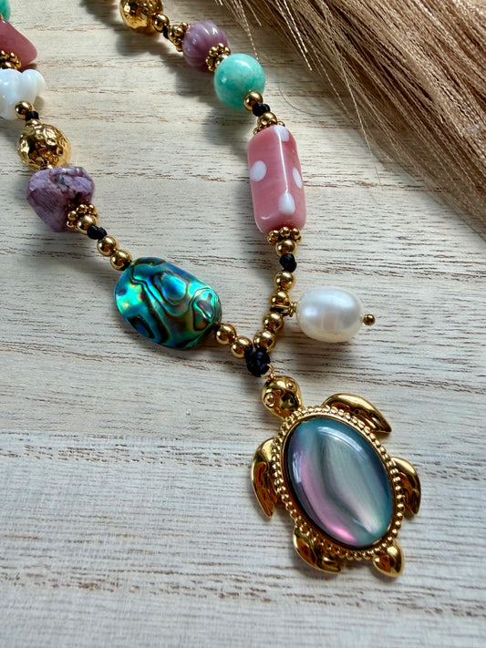 Turtle Shell Necklace