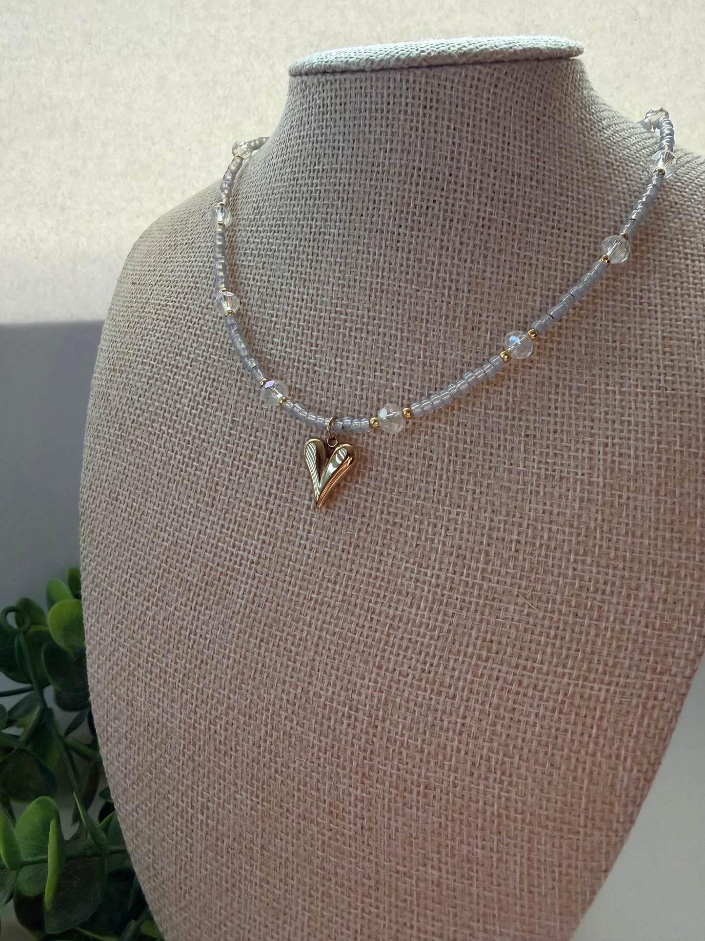 Silver Love Necklace