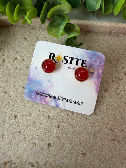 Classic Gemstone Studs